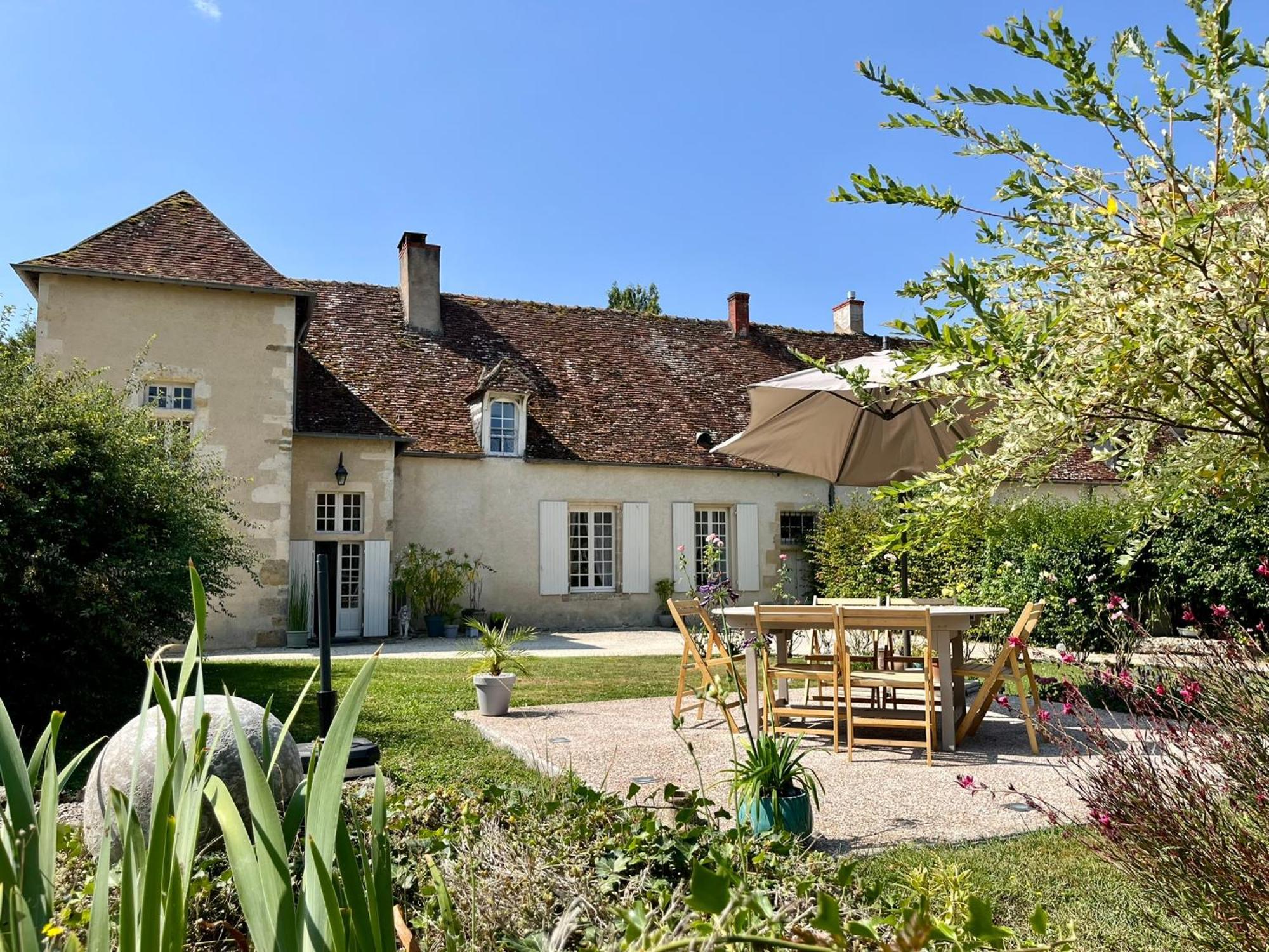 O2 Tours Bed and Breakfast Ourouer-les-Bourdelins Buitenkant foto