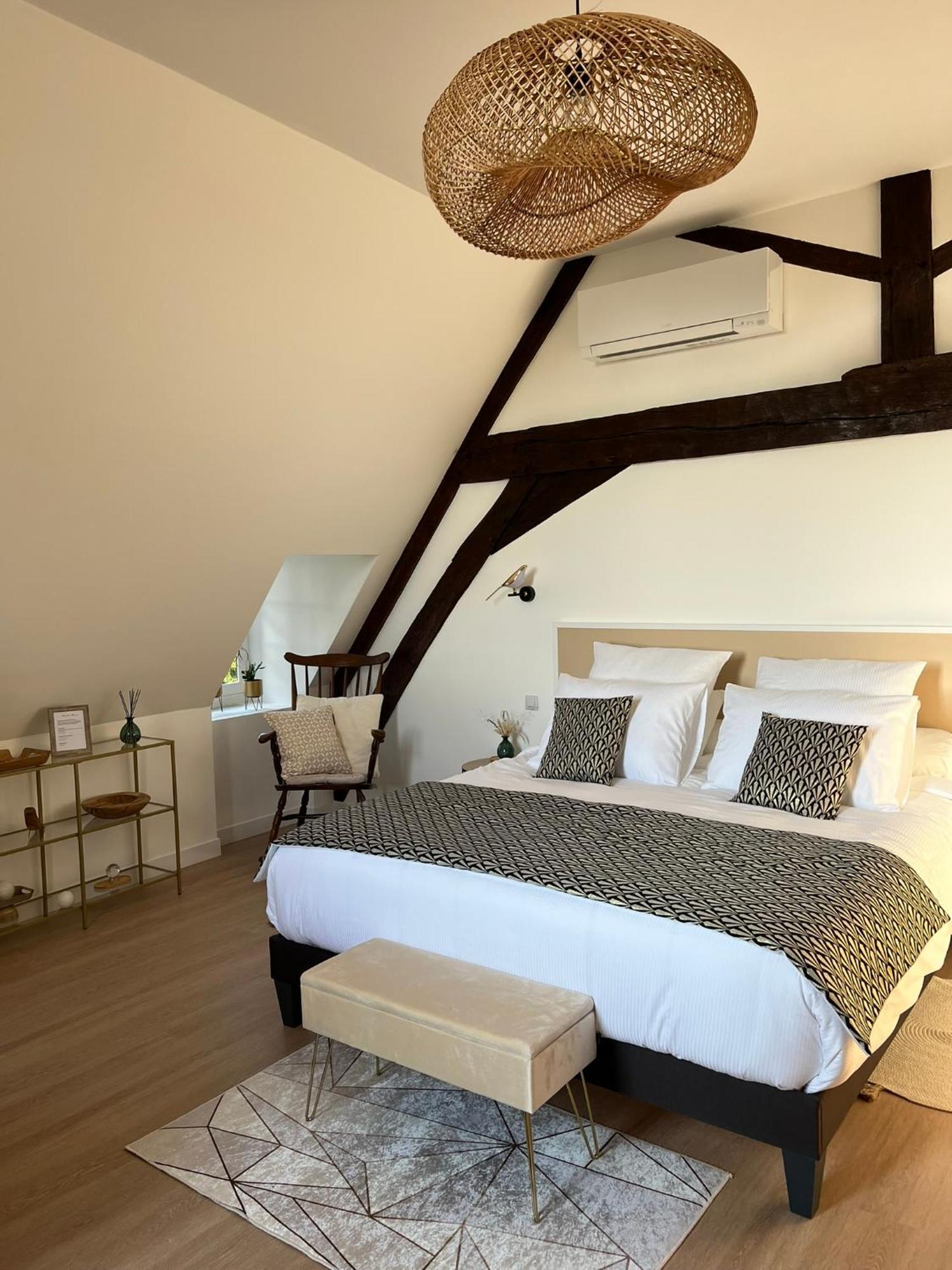 O2 Tours Bed and Breakfast Ourouer-les-Bourdelins Buitenkant foto